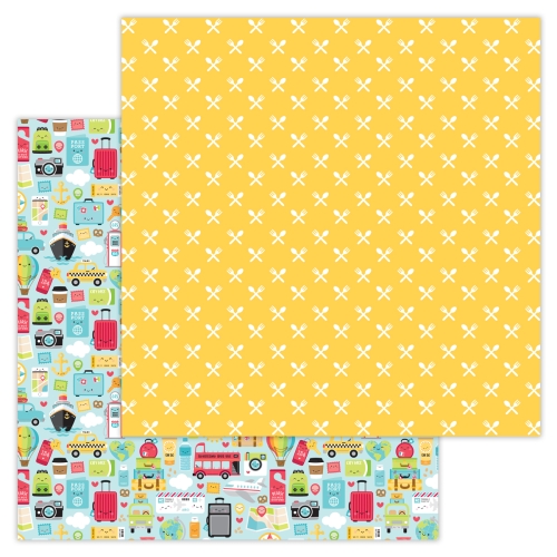 PAPEL DOODLEBUG - I LOVE TRAVEL