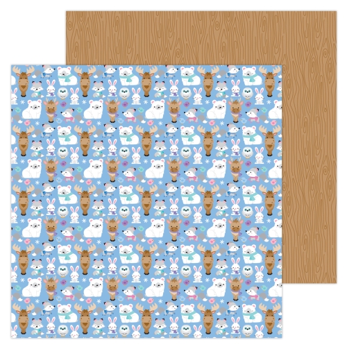 Papel 12x12 - Snow Crazy