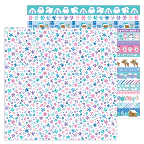Papel 12x12 - Snow wonder