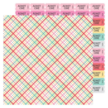 Papel 12x12 - Forever Plaid