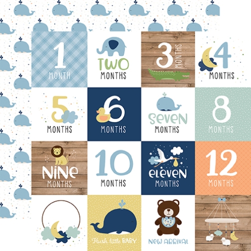 PAQUETE DE PAPELES DECORADOS - COLECCIÓN COMPLETA - BABY BOY - Imagen 5