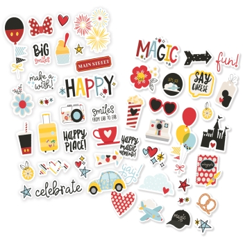 PUFFY STICKERS - SAY CHEESE 4 - CALCOMANIA ACOLCHONADA
