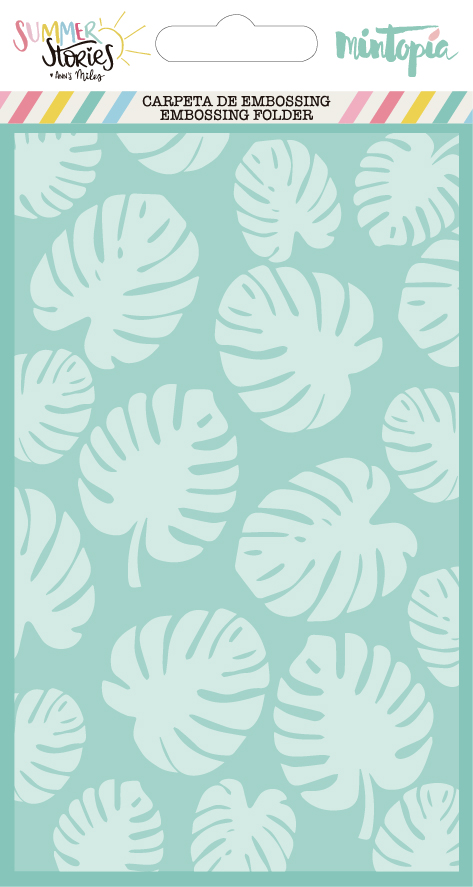 Carpeta de embossing Monstera - simple stories