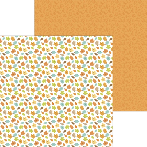 Papel 12x12 - Pumpkin Spice - Happy fall