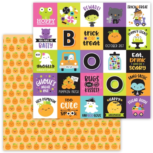 Papel 12x12 - hello pumpkin2