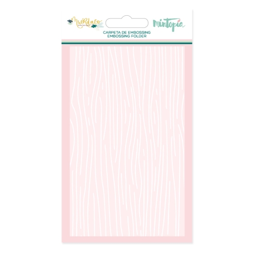 Carpeta de embossing Madera - Muérdago