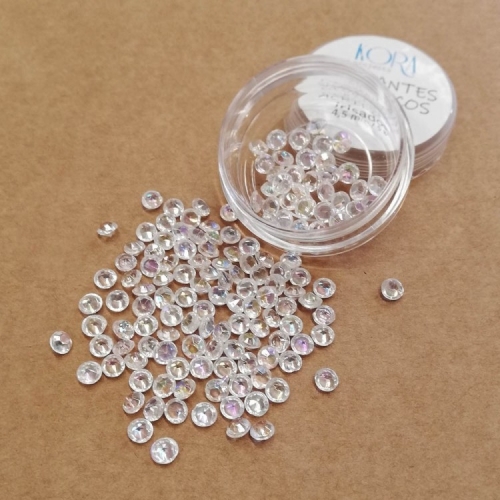 DIAMANTES ACRÍLICOS - IRISADOS 4,5 MM.