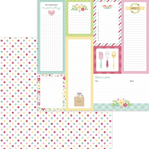 Papel 12x12 - sugar sprinkles - Made With love