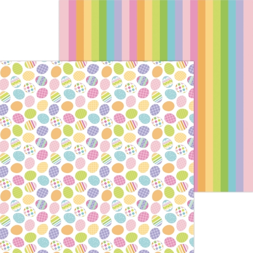 Papel 12 x12 - hunting eggs - Hippity hoppity