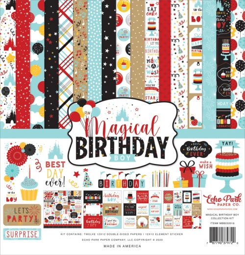 PACK 12X12 - Magical Birthday Boy