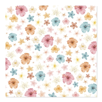Papel Vellum - Flores - Aloha