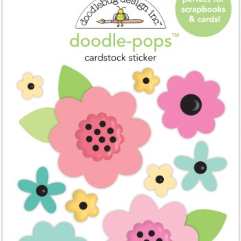 Doodlepop - My happy place - flower garden
