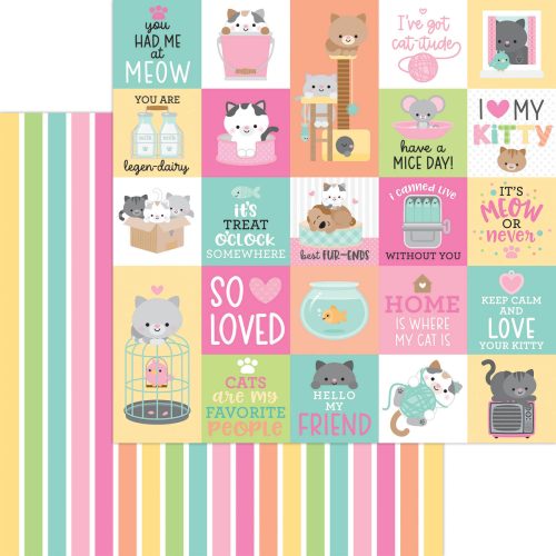 Paper pack 12x12 - Pretty kitty - Imagen 12