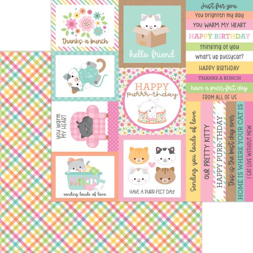 Paper pack 12x12 - Pretty kitty - Imagen 8