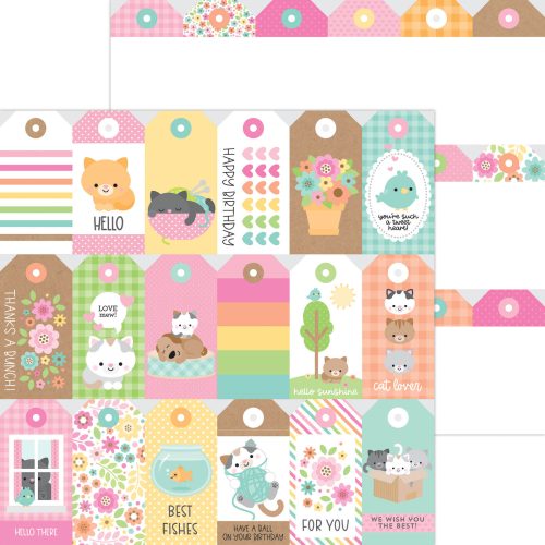 Paper pack 12x12 - Pretty kitty - Imagen 4
