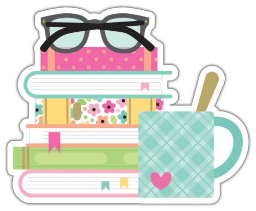 Calcomania contra agua - sticker doodle - bookworm