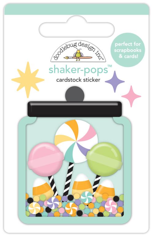 Calcomania dimensional - Shaker pop - Sweet treats
