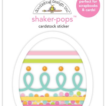 Calcomania dimensional - Shakerpop - egg-stra especial