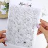Menos es nada Clear stamp set