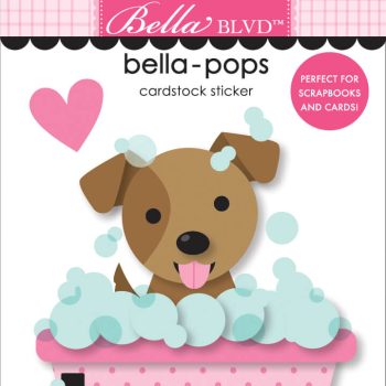 Calcomania con dimensión - Pampered Pooch - Bella-pops