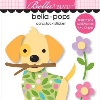 Calcomania con dimensión - Tail Wagger - Bella-pops