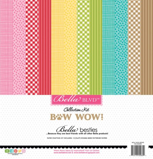 Pack 12x12 - BESTIES - KIT - BOW - WOW