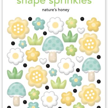 Calcomania con epoxy – Shape sprinkles – nature's honey