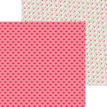 Papel 12x12 - very berry double-sided cardstock