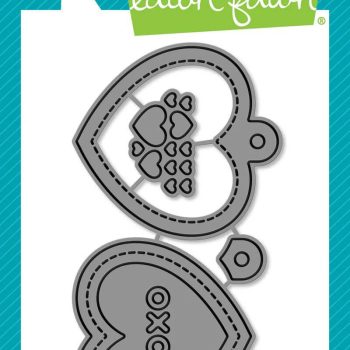 Troquel - heart shaker gift tag