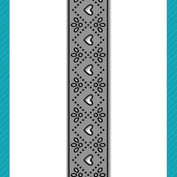 Troquel - quilted heart border