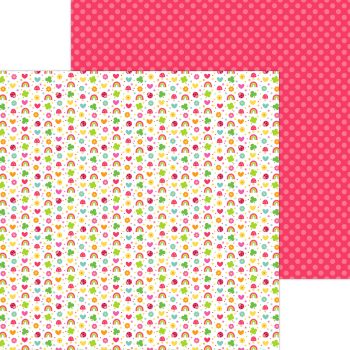 Papel 12x12 - Lucky me - my lucky charm