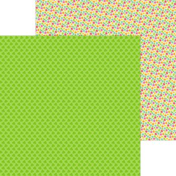 Papel 12x12 - lucky me - shamrock wishes double-sided cardstock