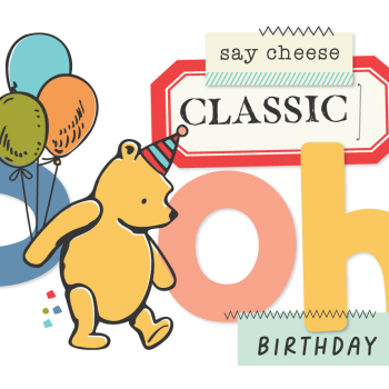 Say cheese Classic Pooh Birthday