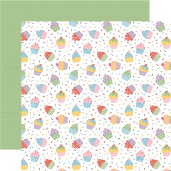 Papel 12x12 - Party Animal - Cupcakes And Confetti