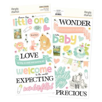 Classic Pooh Baby - Foam Stickers - Pack