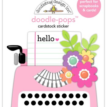Calcomania - just a note - doodle-pops