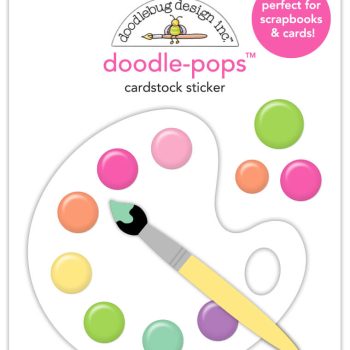 Calcomania - color me happy - doodle-pops