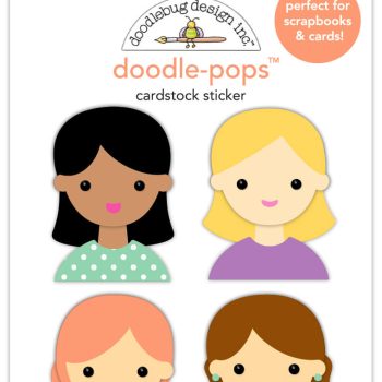 Calcomania - bff's doodle-pops