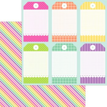 Papel 12x12 - colorway double-sided cardstock