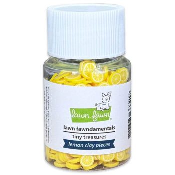 Tiny Treasures - Lemon clay pieces