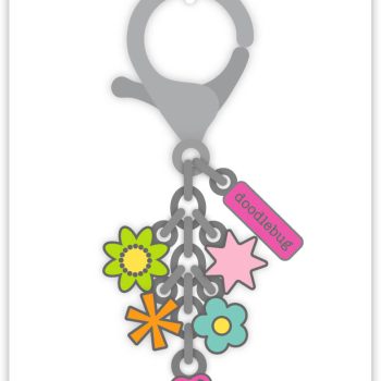 Llavero - hello cupcake - just charming clip